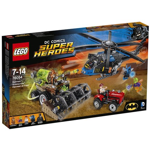 LEGO DC Super Heroes 76054 Страшный урожай Пугала, 563 дет. конструктор lego dc comics super heroes 76054 бэтмен урожай страха