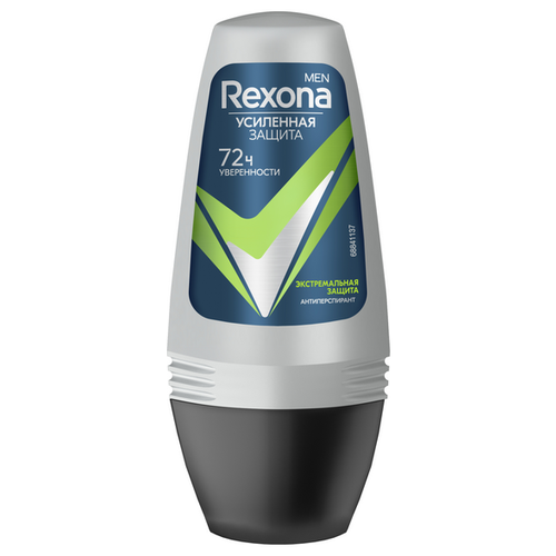 Антиперспирант роликовый REXONA Men Экстремальная защита, 50 мл