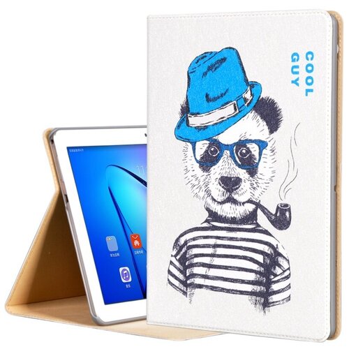 фото Чехол-обложка футляр mypads для lenovo tab m10 + plus tb-x606f/m тонкий с магнитной застежкой необычный с красивым рисунком тематика крутой