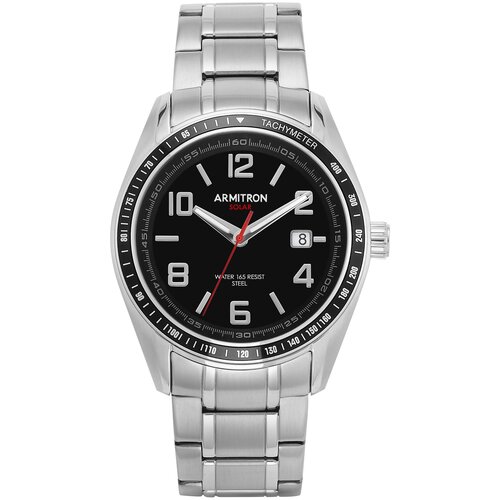 Наручные мужские часы Armitron 20/5252BKSV серебристого цвета