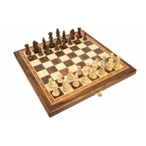 Шахматы турнирные орех handle brand шахматы ручной работы стандарт 30х16 см массив ореха армения