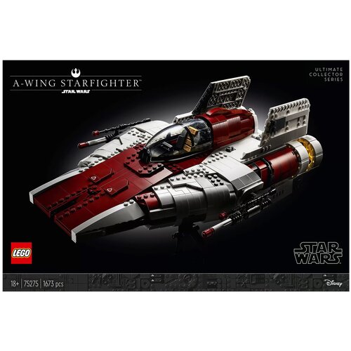 LEGO Star Wars 75275 Звёздный истребитель типа А, 1673 дет. lego star wars 75249 звёздный истребитель повстанцев типа y 578 дет