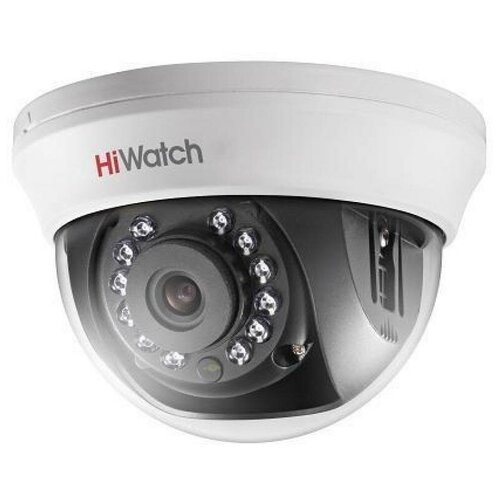 Камера видеонаблюдения HiWatch DS-T101 36-36мм HD-TVI цветная корп белый 149000₽