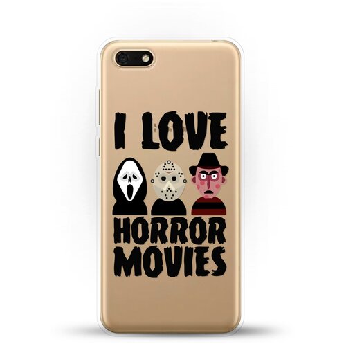 фото Силиконовый чехол фильмы ужасов на honor 7s andy & paul