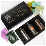 Nano Organic Подарочный набор косметики для волос и тела женский (шампунь, кондиционер, гель для душа), 5 саше в подарок - изображение