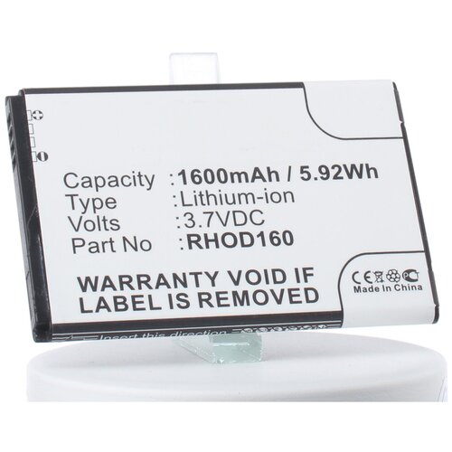 фото Аккумуляторная батарея ibatt 1600mah для htc t7388, rhodium 300, t8388, whitestone, whitestone 100, для t-mobile mda vario v, wing ii, для verizon vx6875