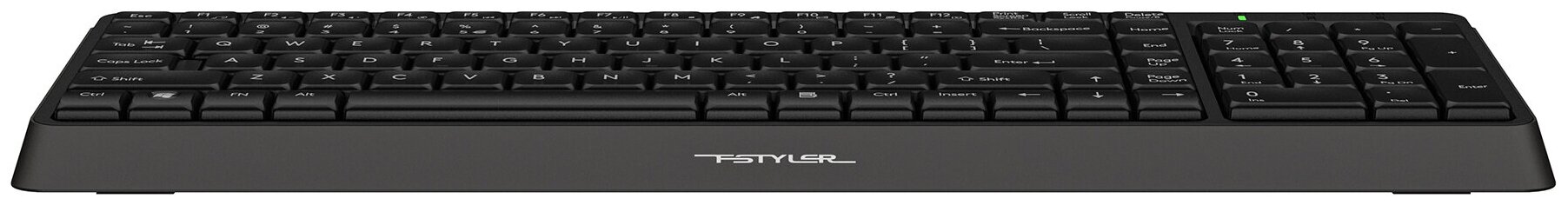 Клавиатура A4TECH Fstyler , USB, черный - фото №2