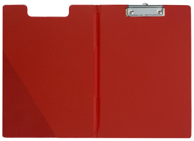 Папка-планшет BANTEX 4210-09 A4 красный с верх. створкой Россия