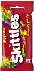 Skittles Драже Фрукты красный 38г*12шт Скитлс