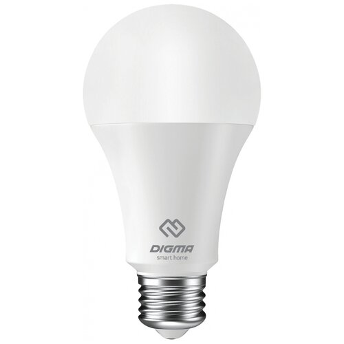 Умная лампа Digma DiLight E27 W1 E27 8Вт 850lm Wi-Fi