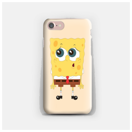 фото Силиконовый чехол спанч боб на apple iphone 8/ айфон 8 xcase