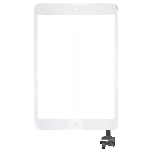 Тачскрин (сенсор) для Apple iPad mini в сборе с разъемом (черный) OEM тачскрин сенсор для apple ipad mini в сборе с разъемом белый