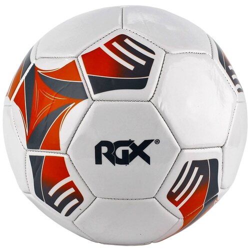 фото Мяч футбольный rgx-fb-1708 orange/gray sz5