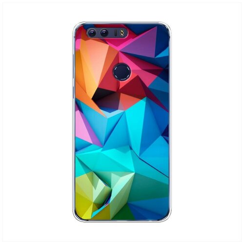 фото Силиконовый чехол "геометрия 14" на honor 8 / хонор 8 case place