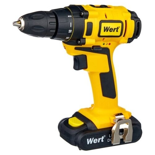 Дрель-шуруповерт аккумуляторная WERT CD 14-2TLi 15Ah 677500₽