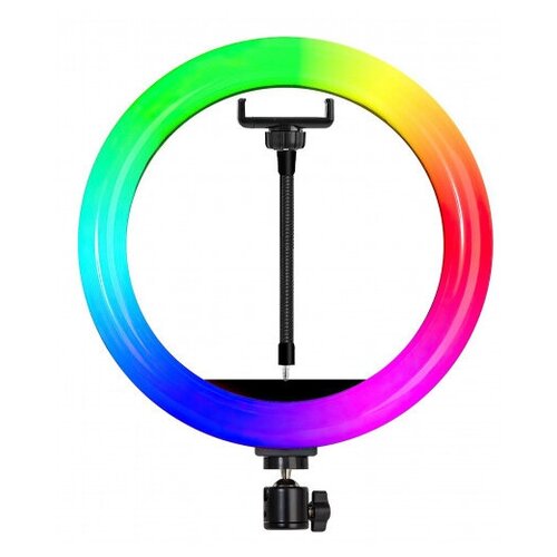 Кольцевая лампа RGB 20 см без штатива / Кольцевая LED лампа / Кольцевая лампа / Кольцевая лампа для телефона / Кольцевая лампа для фотосъемки кольцевая лампа mj33 rgb led soft ring light 33cm без штатива