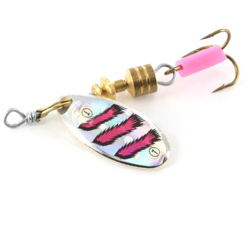 Блесна Hacker Gad-Fly вращающаяся 1 серебро цвет 72 GF-1-S-72 162₽