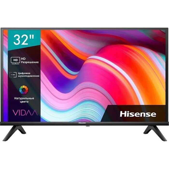 32" Телевизор Hisense 32A4K (HD 1366x768, Smart TV) черный .