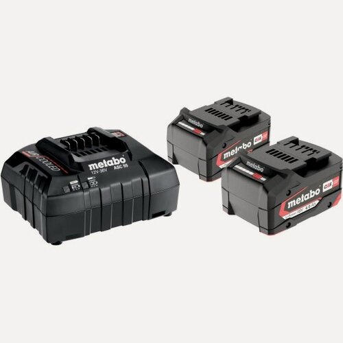 Изображение товара Базовый комплект Metabo 4.0 (2 акк 4.0Ач 18В+ЗУ ASC 55) (685050000)