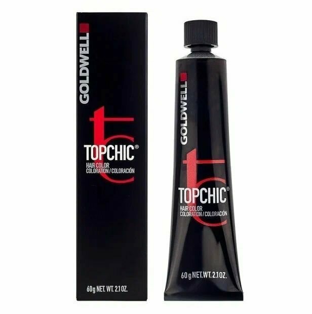 Goldwell Topchic Стойкая краска для волос 6NN темно-русый - экстра, 60 мл