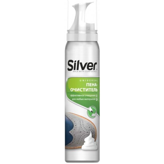 Пена-очиститель Silver SK2007-00 для обуви, 150 мл