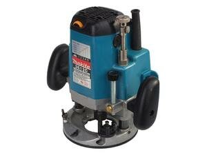 MAKITA Фрезер Makita 3612C 1850Вт, 9000-23000об\м, ход-60мм, цанга-12мм, 6кг, кор, пл пуск, эл тормоз, направл