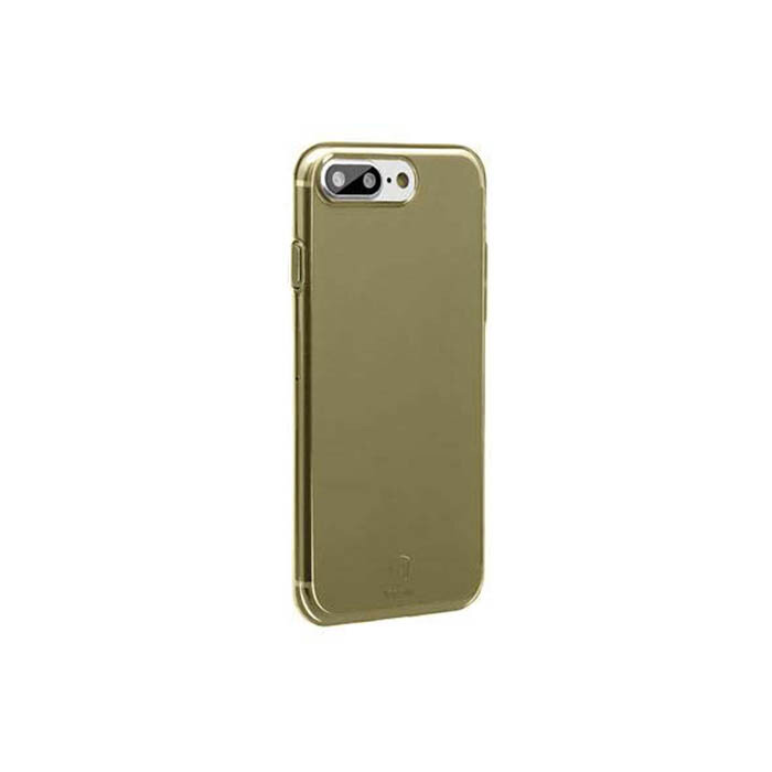 Защитный чехол для iPhone 7 Plus 8 Plus Baseus Super Slim Clear TPU Case оливковый