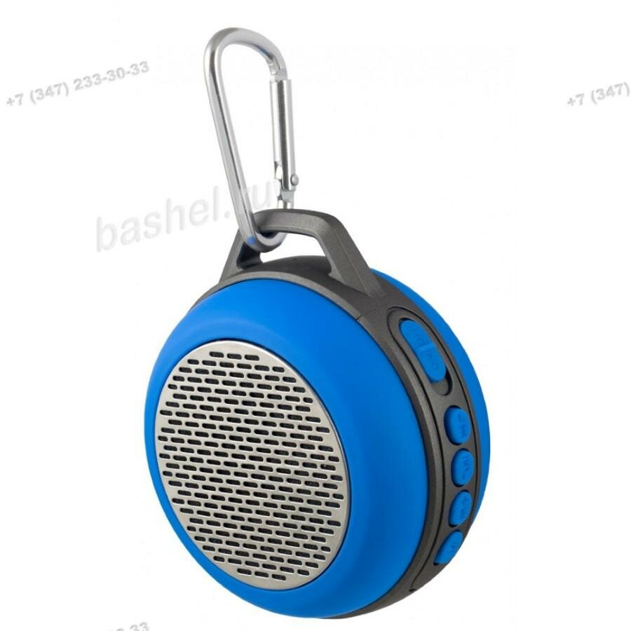 Колонка портативная Perfeo Bluetooth "SOLO" FM, MP3, microSD, AUX, мощность 5Вт, 600mAh, синяя