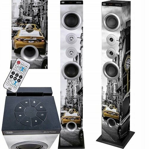 Сабвуфер Trevi XT104 серый 2389300₽