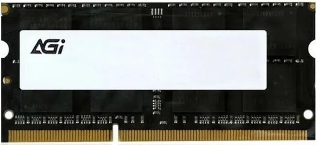 Оперативная память AGI SD128 AGI160004SD128 DDR3 - 4ГБ 1600МГц, для ноутбуков (SO-DIMM), OEM