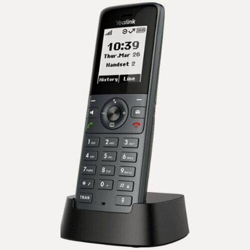 Изображение товара Беспроводная телефонная IP DECT-трубка Yealink W71H