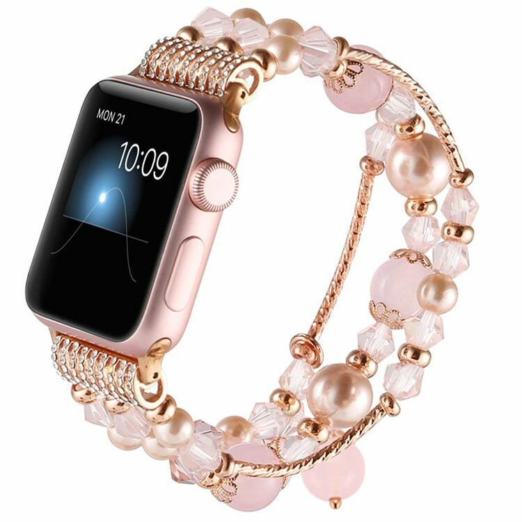 Ремешок, для Apple Watch, розовый, 38-41 мм ремешки умных часов