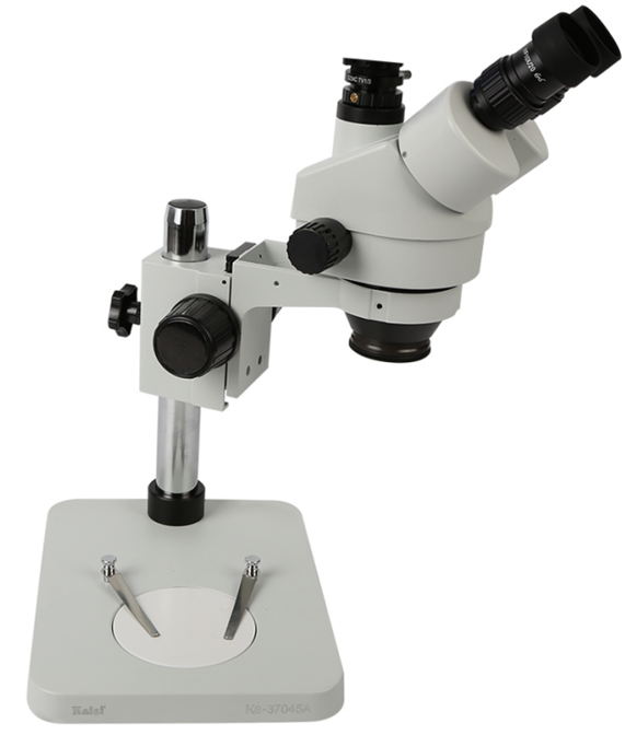 Тринокулярный микроскоп Kaisi KS-37045A, белый