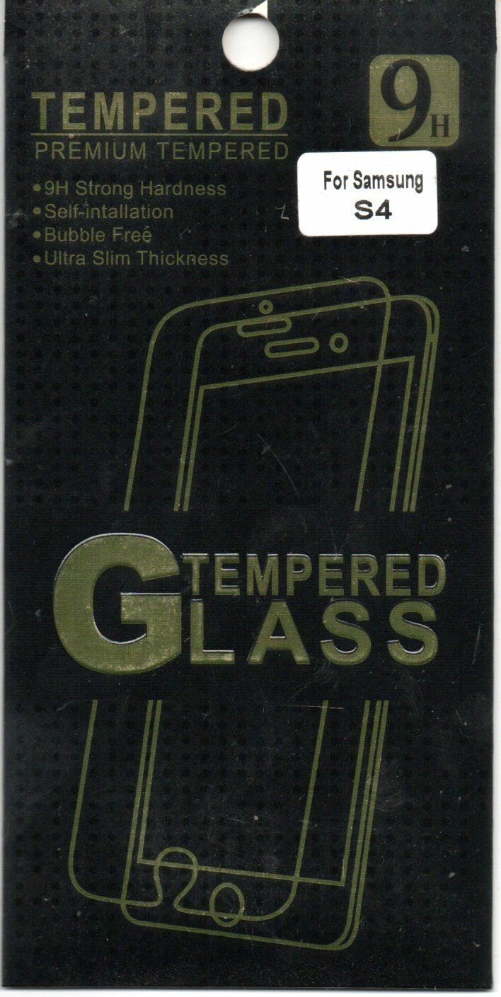 Защитное стекло для экрана смартфона Samsung S4