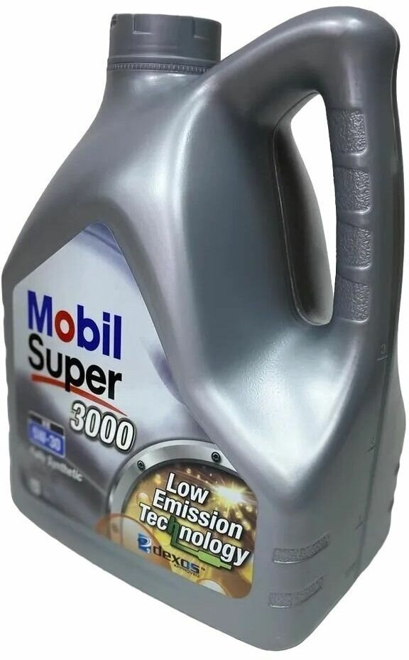 Синтетическое моторное масло MOBIL Super 3000 XE 5W-30, 4 л, 1 шт. — фото 1
