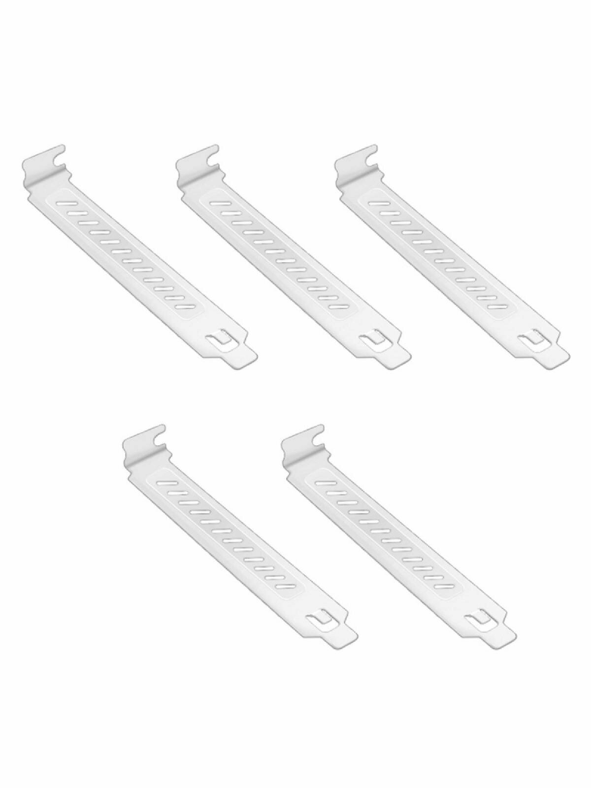 5pcs Alloy Steel PCI Slot Cover Brackets Full Profile Expansion Slot Cover for Enhances Airflows Dust Protect in PC Case