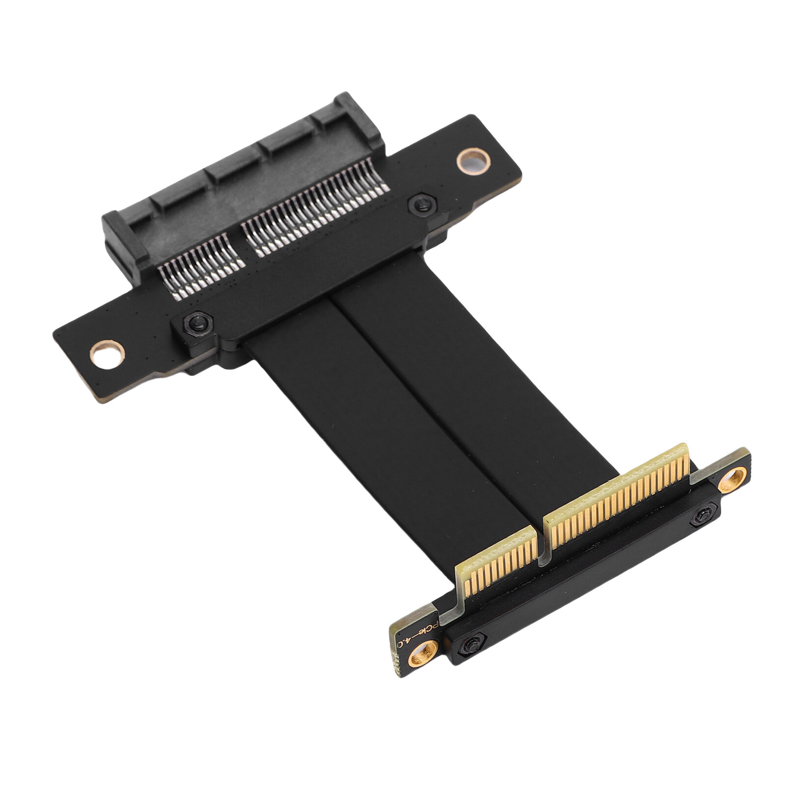 Удлинительный кабель PCIe 4.0 X4, штекер, 90 градусов, гнездо, 180 градусов, 8 Гбит/с, Gen 4, удлинительный кабель для видеокарты GPU