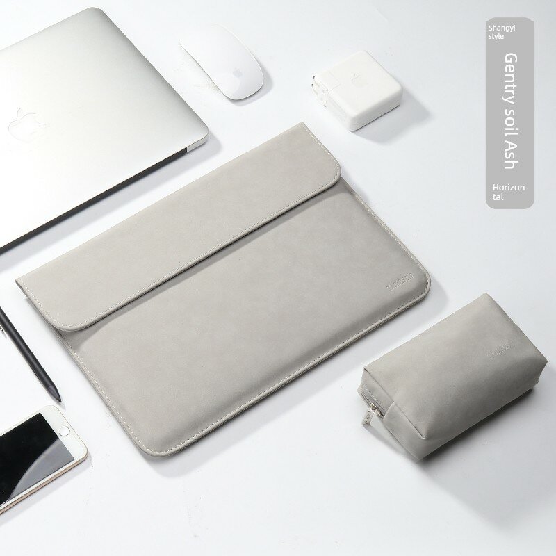 Чехол для ноутбука Apple MacBook 15.6 дюймов, нежно-серый, горизонтальная ориентация, узкий защитный дизайн из мягкой