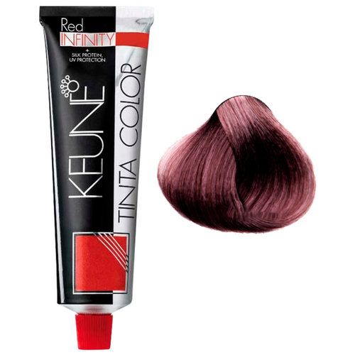 Keune Tinta Color Red Infinity стойкая краска для волос, 4.76RI Средний шатен фиолетово-красный инфинити окислитель для краски keune tinta developer 9% 1000 мл