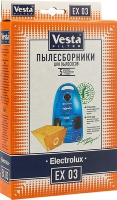Vesta filter Бумажные пылесборники EX 03, 5 шт. - фото №6