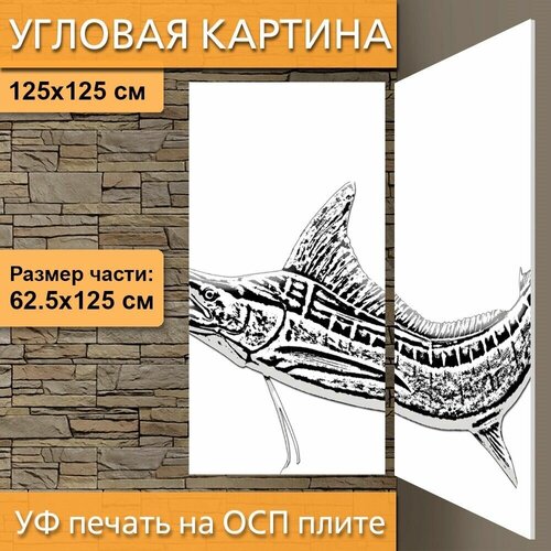 Угловая модульная картина 