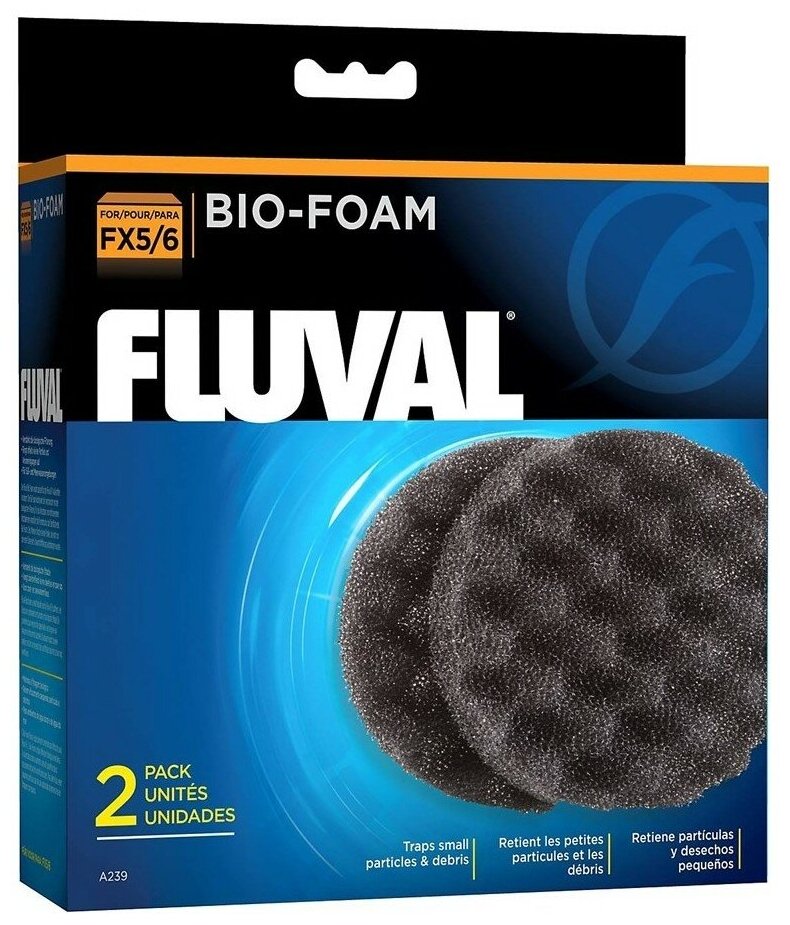 Fluval картридж FX5/6 Bio-Foam (комплект: 2 шт.)