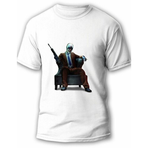 фото Футболка, размер l, белый будь на стиле