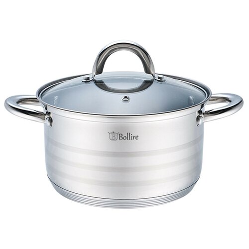Кастрюля с крышкой Bollire BR-2004, 5.2 л