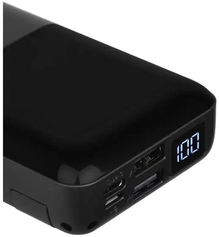 Внешний аккумулятор TFN 10000mAh Power Stand 10 black - фото №3