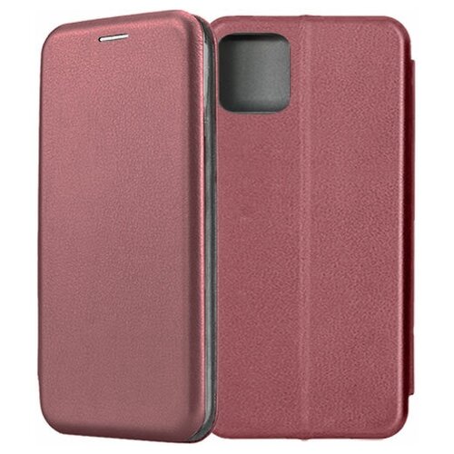 Чехол-книжка Fashion Case для Apple iPhone 11 темно-красный чехол книжка fashion case для apple iphone 11 pro розовый