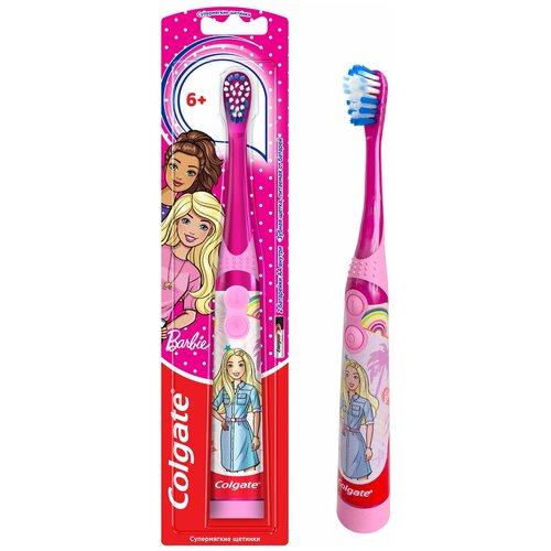 Электрическая зубная щетка детская Colgate Smiles Barbie 103900₽