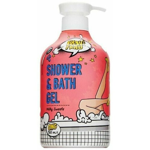 WOW FRAU! Гель для душа, Milky Sweets, 500 мл