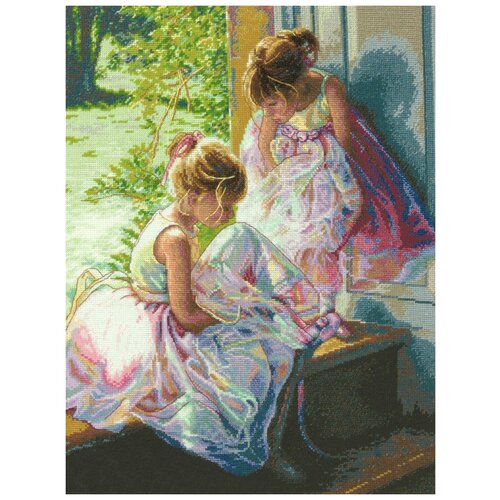 dimensions набор для вышивания ballerina dreams 27 x 35 см 70 35280 Dimensions набор для вышивания Ballerina Dreams,70-35280, 1 шт., 177.8 х 177.8 см