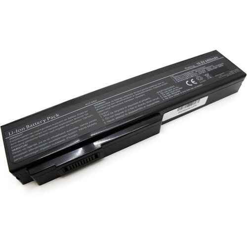 Аккумулятор для Asus M50 N61 (11.1V 4400mAh) p/n: A32-M50 A32-N61 A32-X64 A33-M50 A32-H36 аккумуляторная батарея ibatt ib u3 a160h 5200mah для asus b43a x55sr m50vn n43sl g50vt l50vn b43f vx5 lamborghini g51jx 3d g51j 3d b43j g51vx m60vp b43e n43jm m50q n53jl x57sr x57vc b43s n61vf x57vn asuspro b43v n43jq